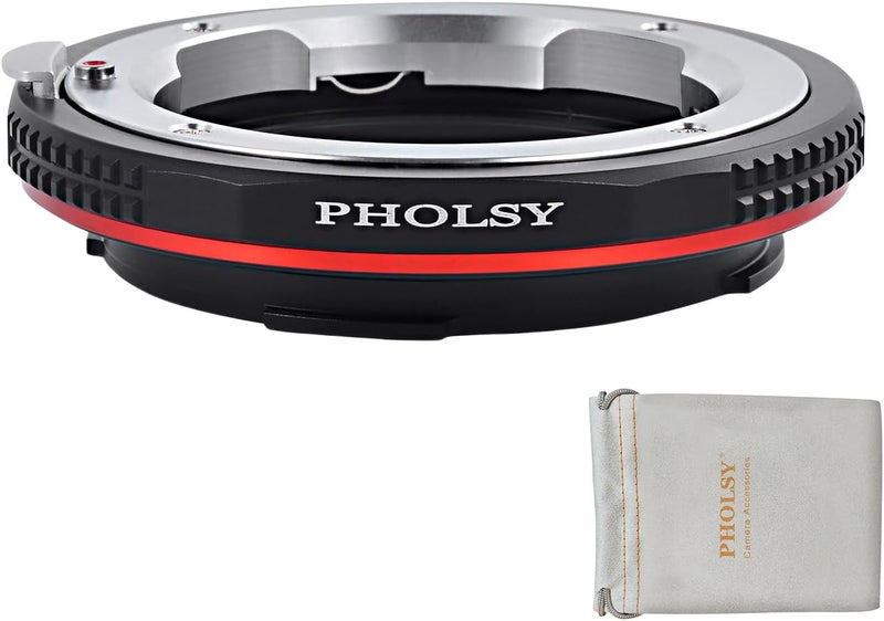 PHOLSY Lens Mount Adapter Leica M to L Compatible with Leica M, Zeiss ZM, VM Lens to Leica L Mount Camera Body Compatible with Leica SL2, SL2-S, CL, TL2, Lumix S5, S1, BS1H, Sigma fp, fp L - Image 1